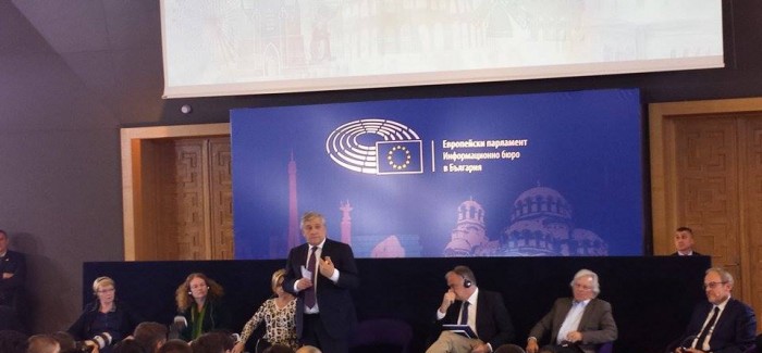 МЛАДЕЖКИ ГЛАС участва в дискусия с председателят на Европейския парламент г-н Антонио Таяни