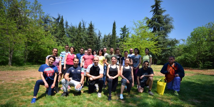 Близо 25 младежи спортуваха в гората в Стара Загора с „Младежки глас“ и „КросСпорт“